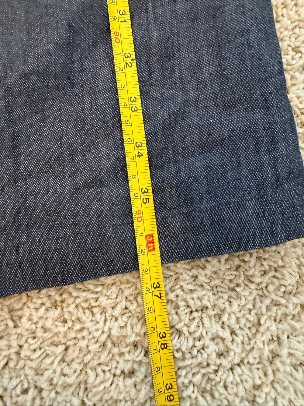 Boden Denim-Blue Short Sleeve Midi Sheath Dress size 2 - Picture 4 of 9